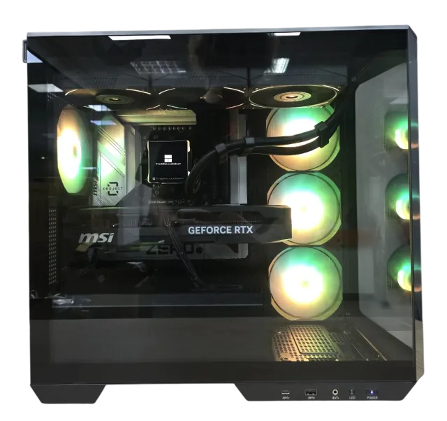 Игровой компьютер 992964 (Ryzen 5 9600X 3.9 ГГц/AMD B850/32 ГБ DDR5 6.0 ГГц/1024 ГБ SSD/RTX 5060 Ti 16 ГБ/Wi-Fi/750W/MSI MAG Pano M100R PZ TG ARGB Black) - купить по выгодной цене!